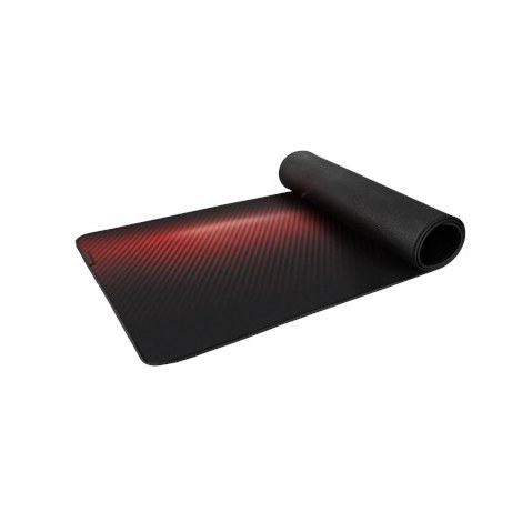 Genesis | Genesis | Keyboard and mouse pad | Carbon 500 Ultra Blaze | 110 cm x 45 cm x 0.25 cm | Fabric, rubber | Black, red - 3